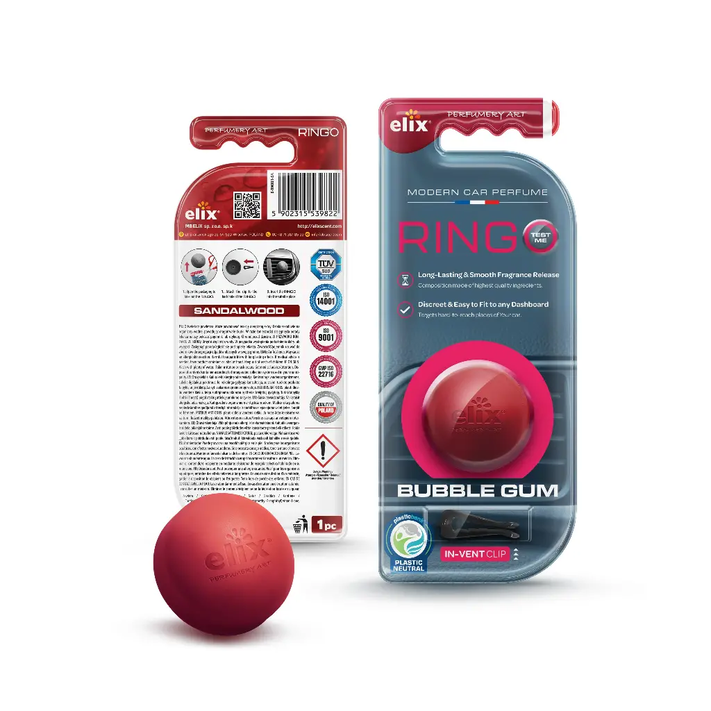 Polymer air freshener RINGO