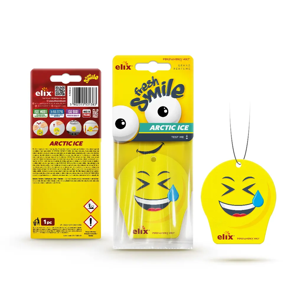 Papierowa zawieszka zapachowa Fresh Smile