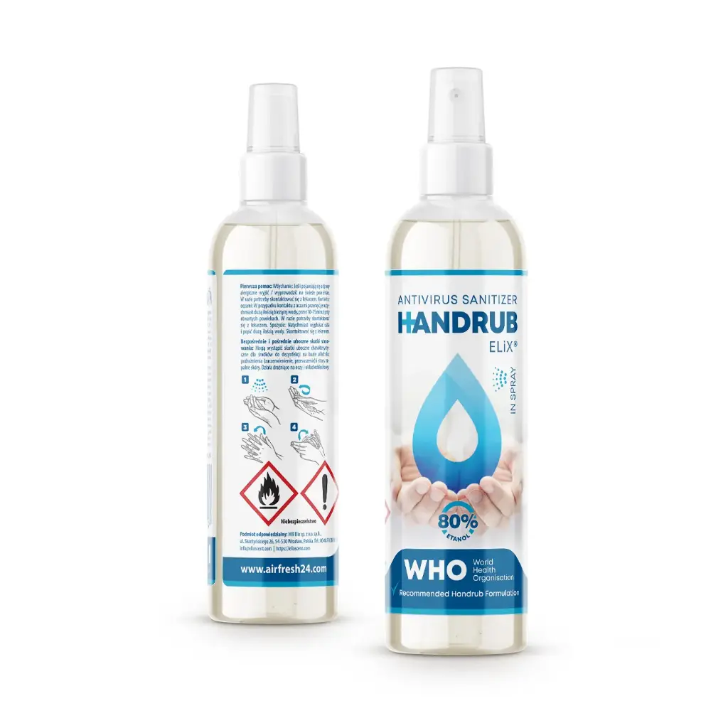 ANTIVIRUS SANITIZER HANDRUB ELIX in spray 75 ml