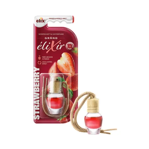odświeżacz powietrza z drewnianą nakrętką elixir 8 ml